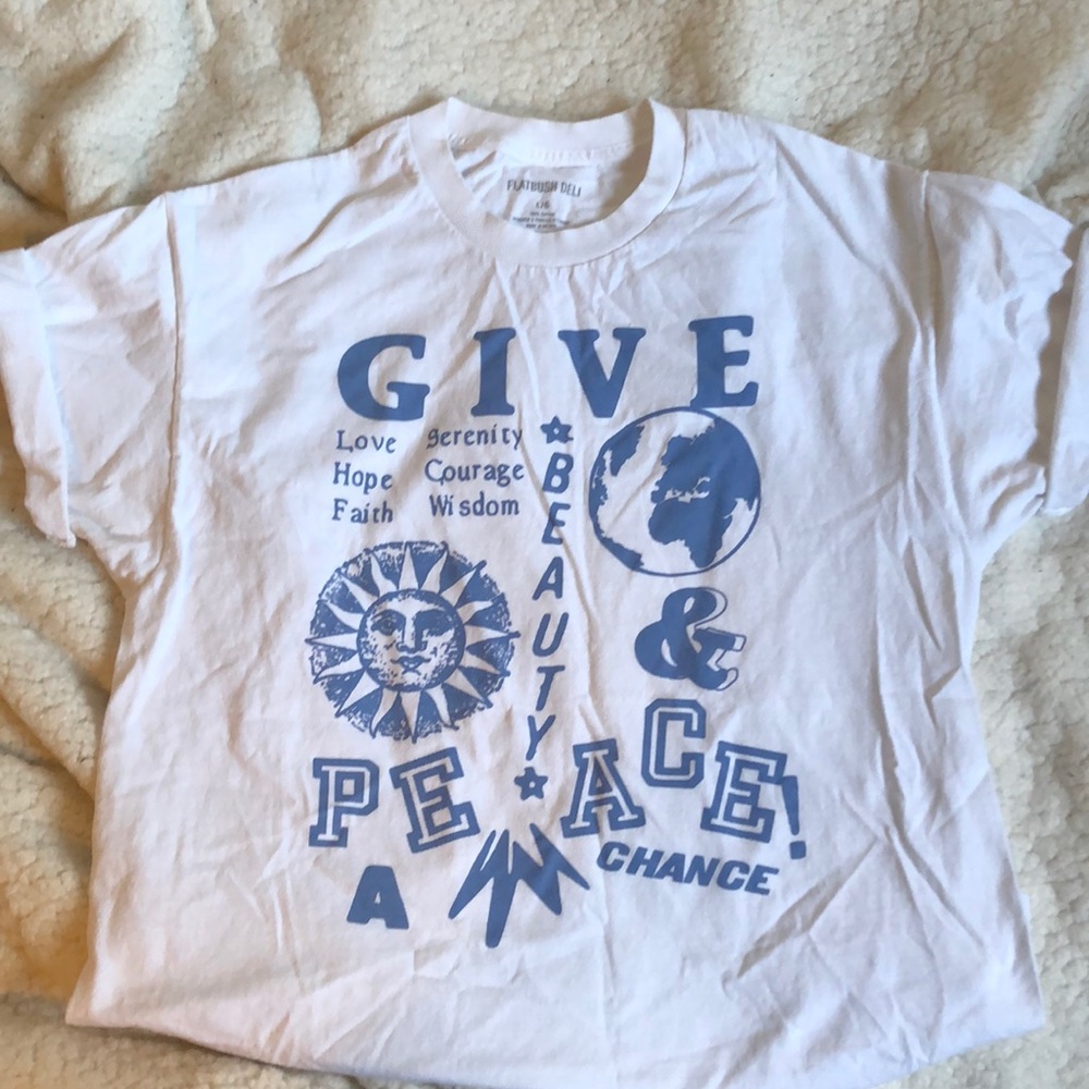 “Give Peace a Chance” Graphic Tee